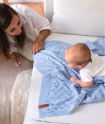 Merino Blanket Arendelle - LIGHT BLUE