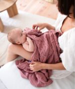 Merino Blanket Arendelle - ROSE