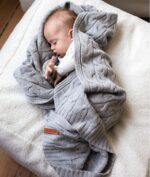 Merino Blanket Arendelle - LIGHT GREY