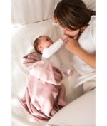 Minky Blanket - PASTEL ROSE - Image 2