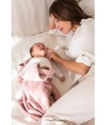 Minky Blanket - PASTEL ROSE - Image 3