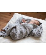 Merino Blanket Arendelle - LIGHT GREY - Image 4