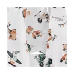 Bamboo Car Seat Blanket - RETRO FOX - Image 3